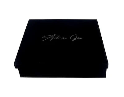 Kit Gin Premium M: 9 especiarias + Dosador + Colher Bailarina + Taça Térmica a Vácuo para Gin PRETA - 530ML