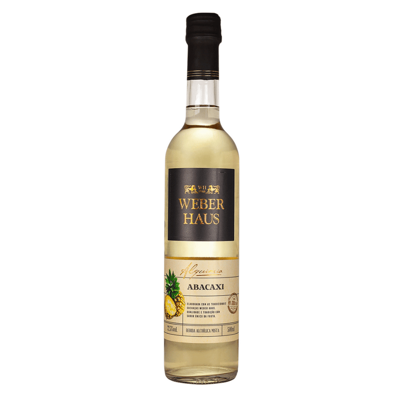 Bebida Mista de Cachaça com Abacaxi Weber Haus 500ml
