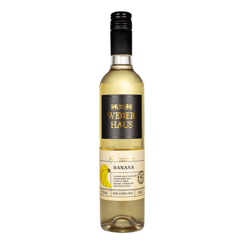 Bebida Mista de Cachaça com Banana Weber Haus 500ml