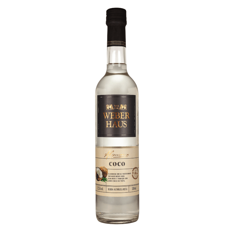 Bebida Mista de Cachaça com Coco Weber Haus 500ml