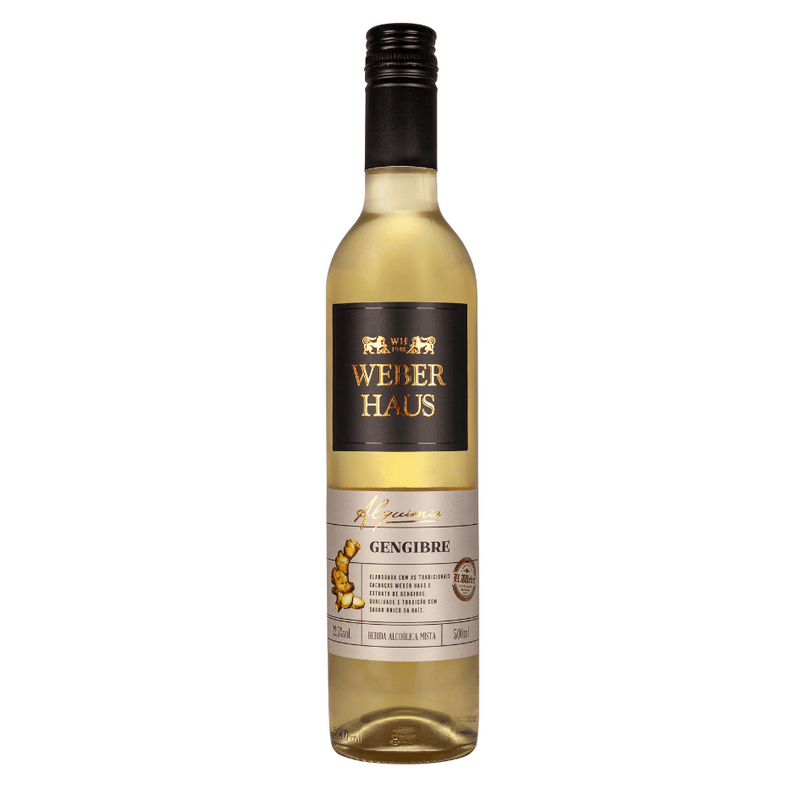 Bebida Mista de Cachaça com Gengibre Weber Haus 500ml