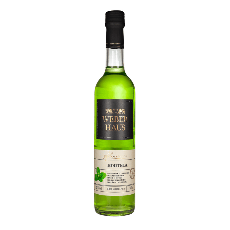 Bebida Mista de Cachaça com Hortelã Weber Haus 500ml