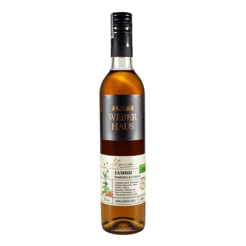 Bebida Mista de Cachaça com Jambu, Pimenta e Canela Weber Haus 500ml