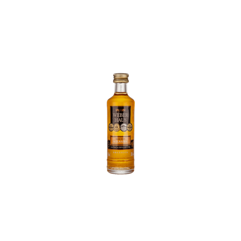 Cachaça Bálsamo Weber Haus, 50ml
