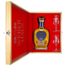 Estojo Veludo Especial com Cachaça Premium e 2 taças