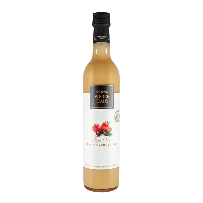 Licor de Frutas Vermelhas Creme Weber Haus 500ml