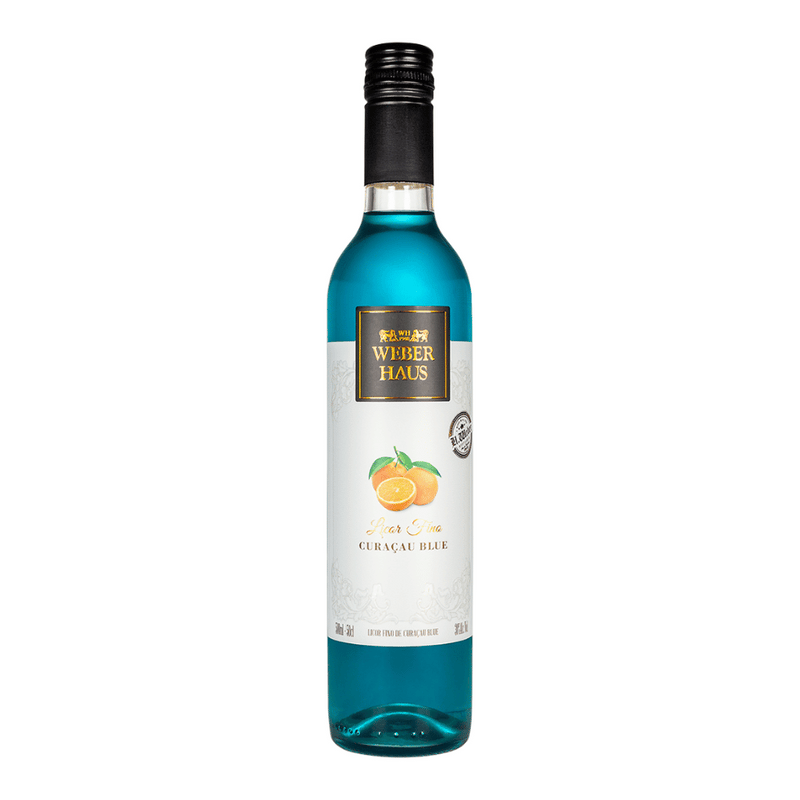 Licor Curaçau Blue Weber Haus 500ml