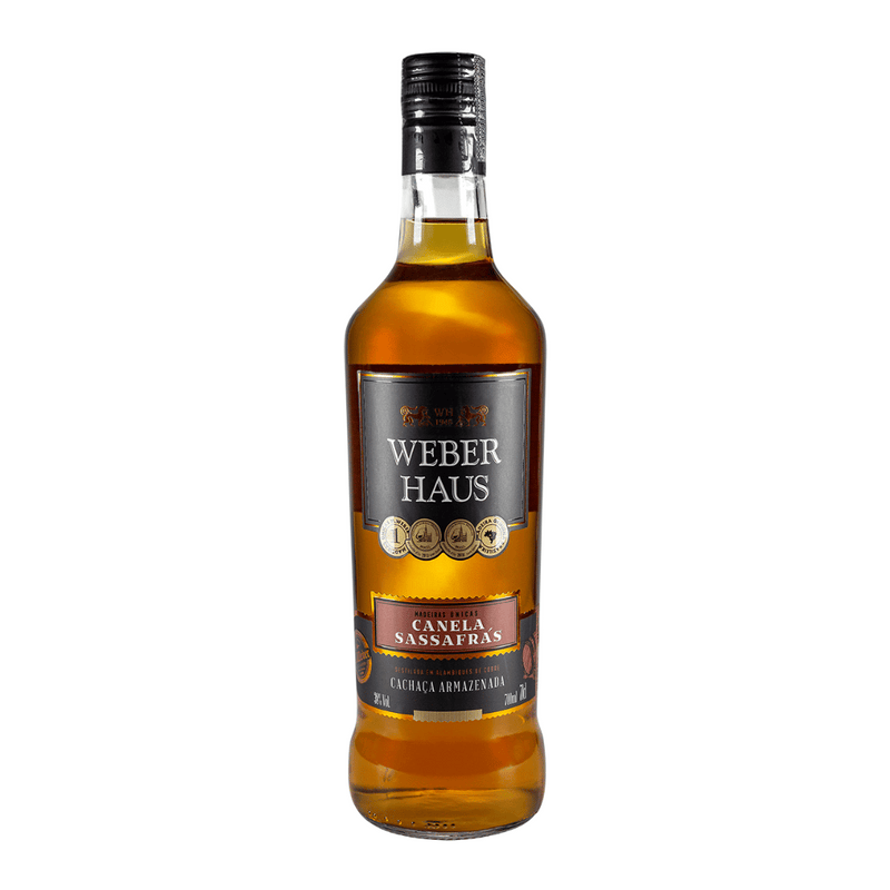 Cachaça Envelhecida Canela Sassafrás Weber Haus, 700ml