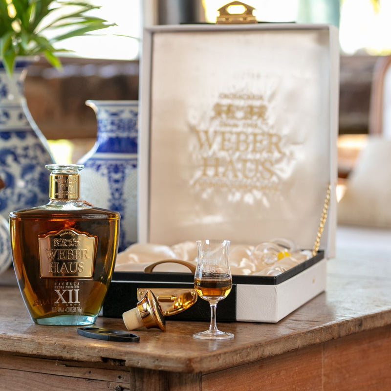 Cachaça Weber Haus Extra Premium  12 Anos, 750ml