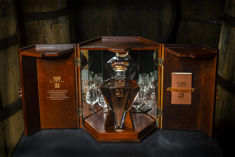 Cachaça Edição Limitada 21 anos, Diamant Weber Haus,750ml