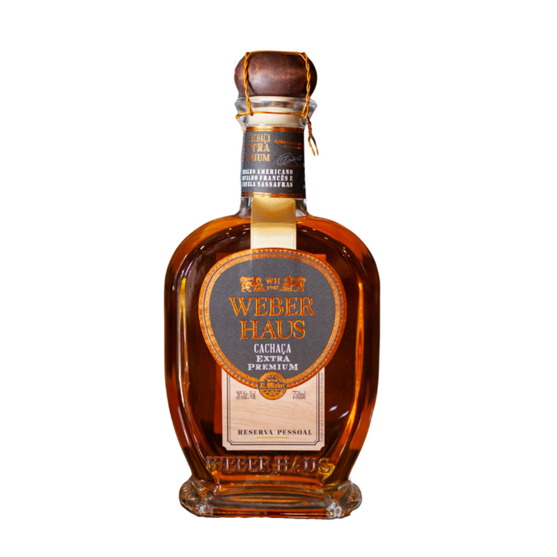 Cachaça Weber Haus Extra Premium Reserva Pessoal, 750ml
