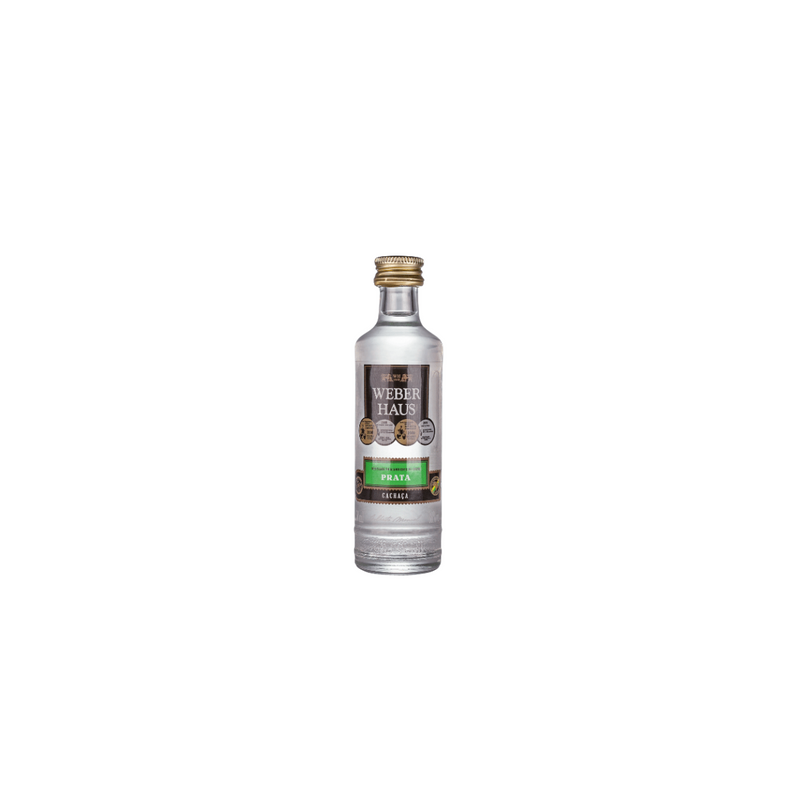 Cachaça Prata Weber Haus, 50ml