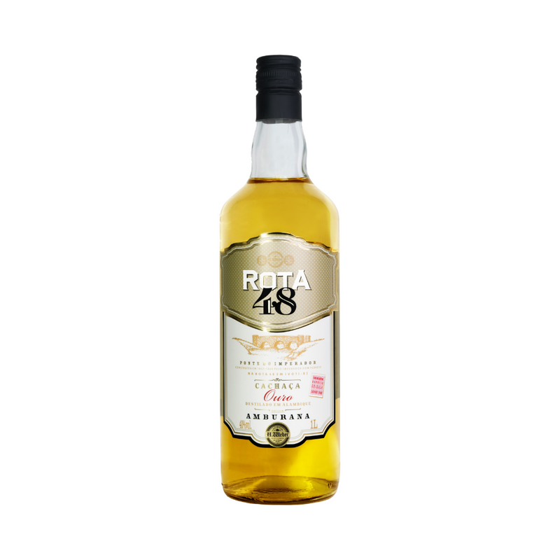 Cachaça Ouro Rota 48, 1000ml
