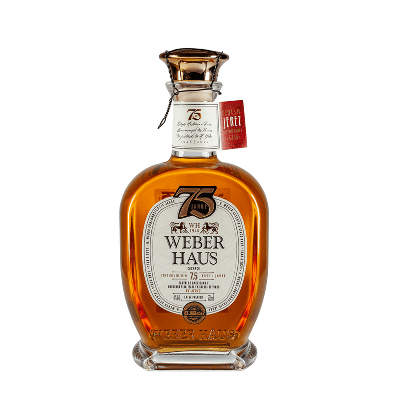 Cachaça 7,5 anos Weber Haus Extra Premium, 750ml