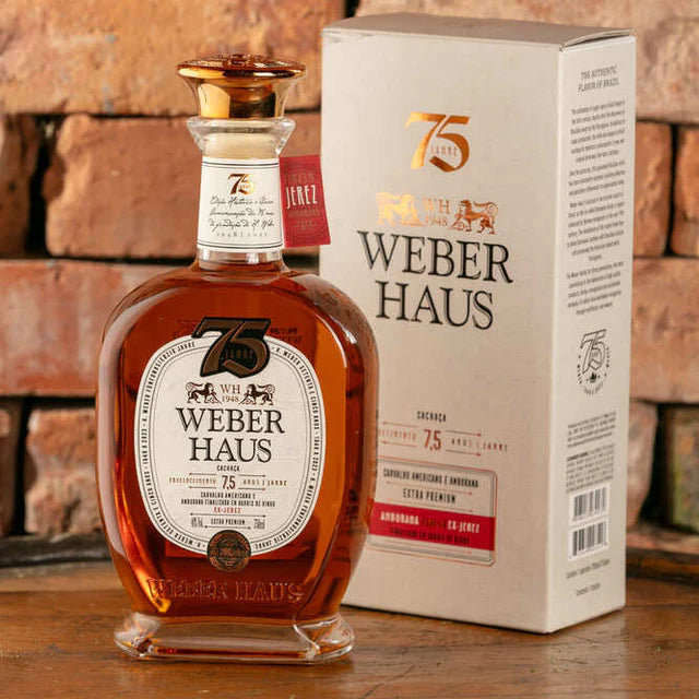 Cachaça 7,5 anos Weber Haus Extra Premium, 750ml