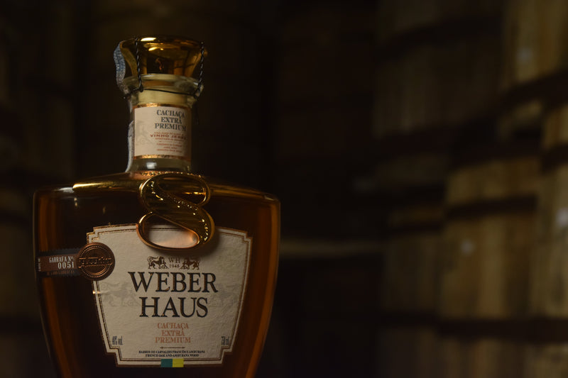 Cachaça Envelhecida 8 anos Extra Premium Weber Haus, 750ml