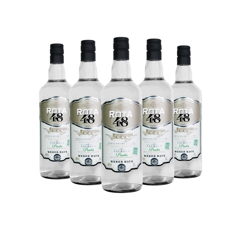 Combo 5L para Barril Cachaça Prata Rota 48