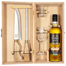 Estojo Churrasco com Cachaça Madeira Única