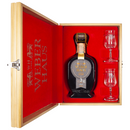 Estojo Veludo Especial com Cachaça Premium e 2 taças