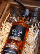 Estojo Madeira Única e 2 Copos