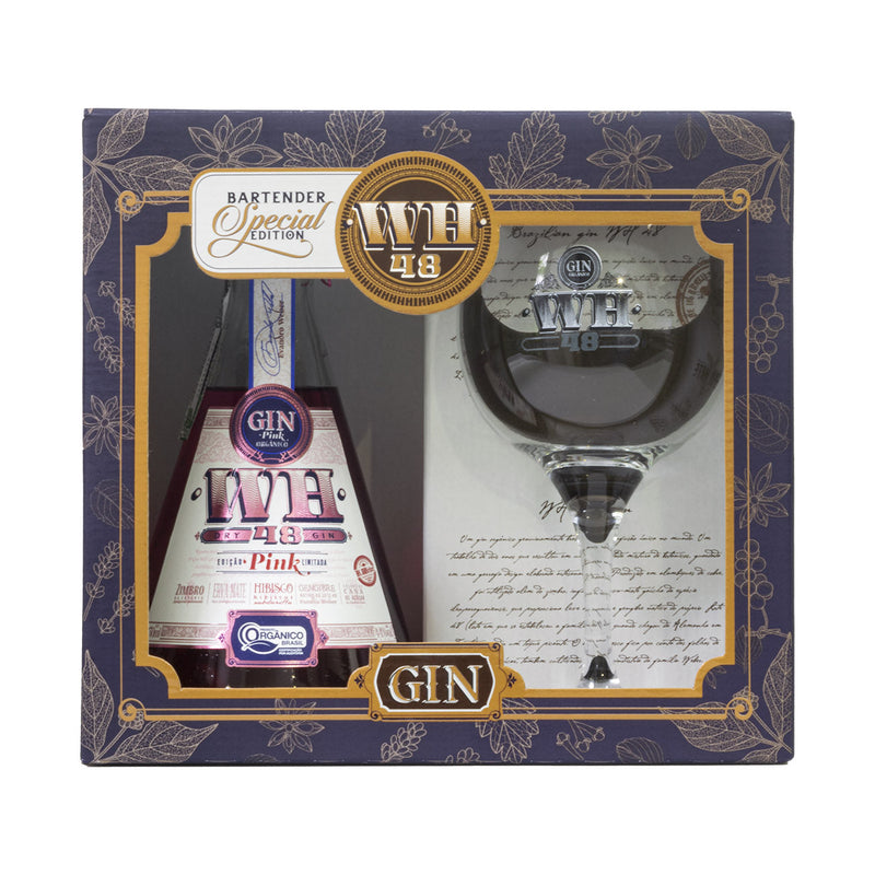 Kit Gin Pink WH48 com Taça