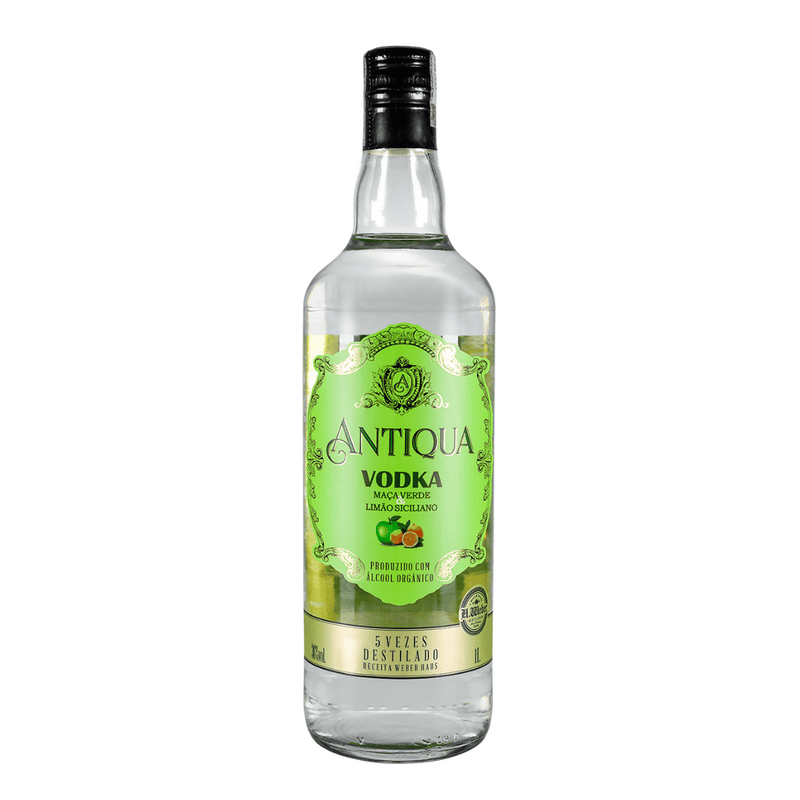 Vodka Maçã Verde e Limão Siciliano Antiqua 1000ml